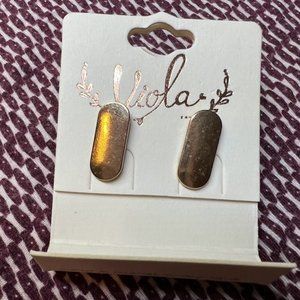 Gold Stud Earrings